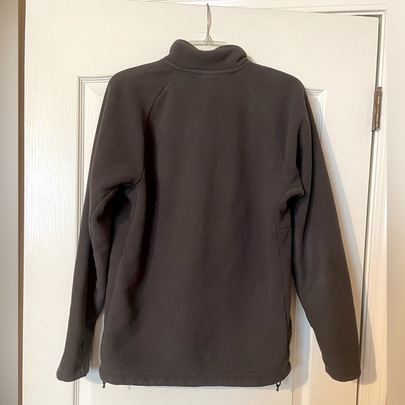 North Face Jacket Men’s Size Medium Gray Fleece Full-Zip Sherpa Lined Chimborazo - Picture 2 of 9